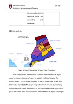 NOV 2023
            Far Eastern University
            Institute of Architecture and Fine Arts
the proposed project is
compa