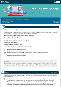 (javascript:voltar();) (https://simulado.estacio.br/alunos/inicio.asp) 
Meus Simulados
Teste seu conhecimento acumulado
Disc