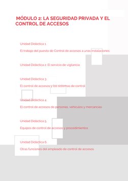 Control de Accesos en Seguridad Privada | PDF | Guardia de seguridad