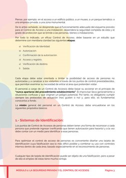 Control de Accesos en Seguridad Privada | PDF | Guardia de seguridad