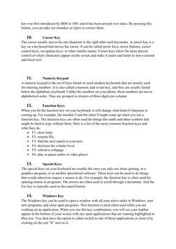 key was first introduced by IBM in 1961 and it has been around ever since. By pressing this 
button, you can take out mistake