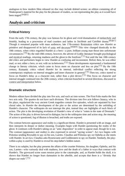 analogous to how modern films released on disc may include deleted scenes: an edition containing all of
Shakespeare's materia