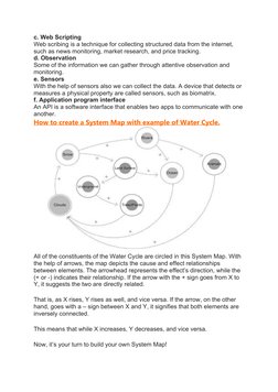 c. Web Scripting
Web scribing is a technique for collecting structured data from the internet, 
such as news monitoring, mark
