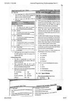 Internet Programming Techknowledge Sem 5 | PDF