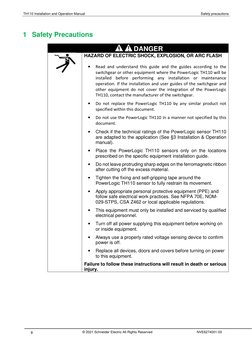 TH110 Installation-Operation Manual in English - NVE6274001-03 | PDF ...