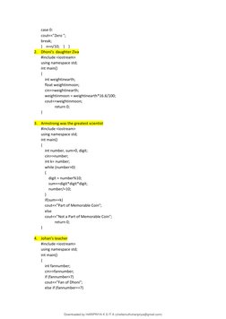 OOPS ELAB Solutions for SRM 2024 | PDF | Namespace | Computer Programming