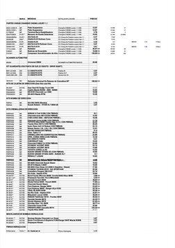     
 
MARCA
MARCA   MEDIDAS
  MEDIDAS
DETALLE/APLICACIÓN
DETALLE/APLICACIÓN
 
PRECIO
 
PRECIO
PARTES VARIAS CHANGHE CH6390 L