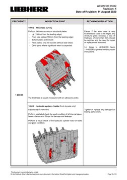 Liebherr Bucket Inspection and Repair Guide | PDF | Nondestructive ...