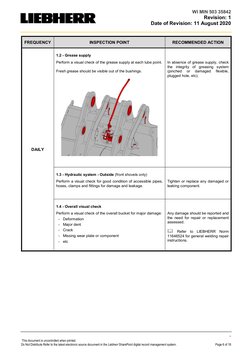 Liebherr Bucket Inspection and Repair Guide | PDF | Nondestructive ...