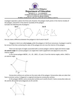 Understanding Polygons for Grade 7 | PDF | Polygon | Euclidean Geometry