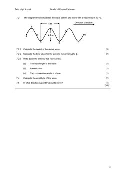 Grade 10 Waves and Definitions Guide | PDF | Waves | Wavelength