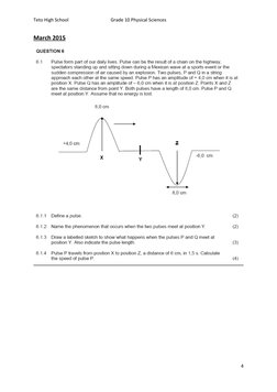 Grade 10 Waves and Definitions Guide | PDF | Waves | Wavelength