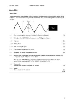 Grade 10 Waves and Definitions Guide | PDF | Waves | Wavelength