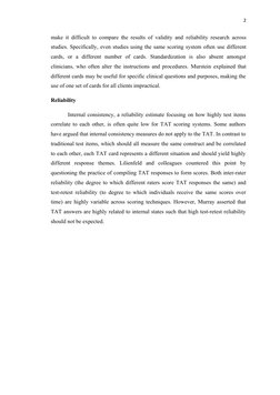 TAT Assessment and Interpretation Report | PDF | Behavioural Sciences ...