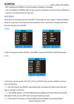 KSN55-C AIS Receiver User Manual | PDF | Electrical Connector
