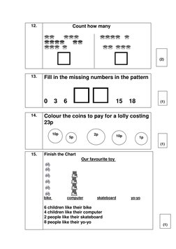 Year 1 Maths Assessment Pack Term 2 | PDF