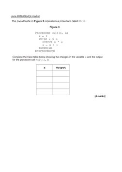 June 2016 Q6)d [4 marks] 
 
 
 
 
 
 
 
 
 
 
 
 
 
 
