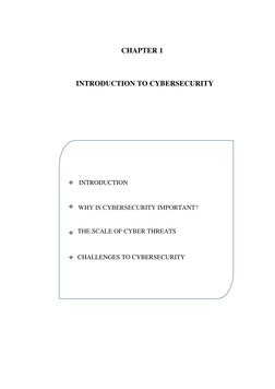 Introduction to Cybersecurity Overview | PDF | Security | Computer Security