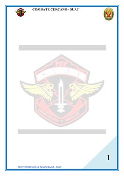 Suat Funciones y Significado de la SUAT PNP | PDF | Policía | Seguridad nacional