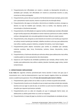 Perturbação de Hiperatividade / Défice de Atenção (PHDA) – Página 3  
Formador: Octávio Moura | hiperatividade.com.pt | disle