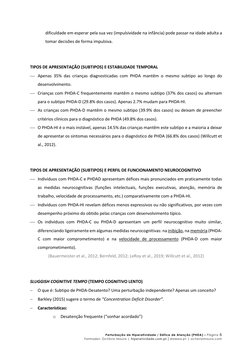 Perturbação de Hiperatividade / Défice de Atenção (PHDA) – Página 6  
Formador: Octávio Moura | hiperatividade.com.pt | disle