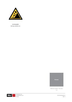 Reference number = File name
Title
Preview
8
ISO 7010 Warning signs.csl
Page
Germany
symbols@bravecroc.com 
www.bravecroc.com