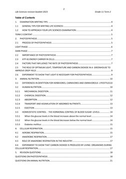 Grade 11 Life Sciences Term 2 Revision | PDF | Fermentation | Cellular ...