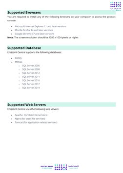 Endpoint Central System and Port Requirements | PDF | Port (Computer ...