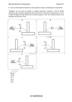 Marcelo Pacheco Treinamentos                                                                    Teórica P2   
21 964939310