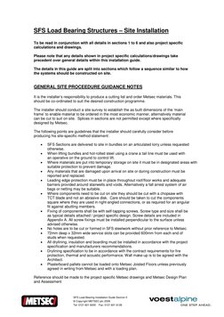 Metsec SFS Load Bearing Installation Guide | PDF | Framing ...