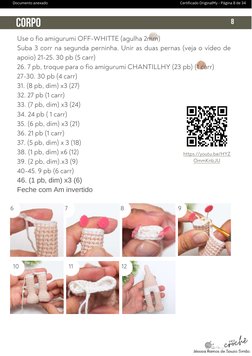 6
10
7
11
8
12
 9
Corpo
8
https://youtu.be/HYZ
OmmKnbJU
Documento anexado
Certificado OriginalMy - Página 8 de 34
Use o fio a