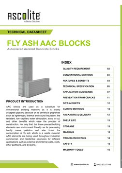 AAC Block Technical Specifications Guide | PDF | Concrete | Brick