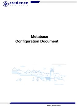 Metabase Installation and Configuration Guide | PDF | Java (Programming ...