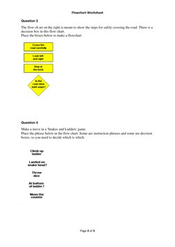 Flowchart Exercises for Students | PDF | Teaching Methods & Materials