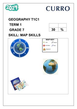 Grade 7 Geography Map Skills Exam | PDF | Map | Geographic Data And ...