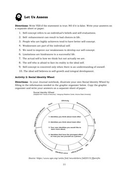 Q1 SHS Personal Development Module 1 | PDF | Self Concept | Learning