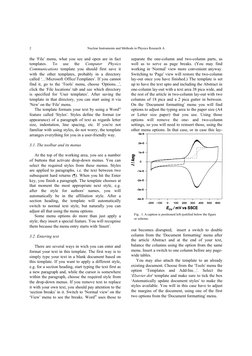 Nuclear Instruments and Methods in Physics Research A
the File  menu, what you see and open are in fact


templates.  To  u