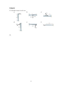 Moment of Forces Worksheet | PDF | Lever | Force