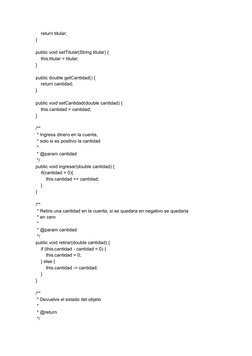 Ejercicios Resueltos de POO en Java | PDF | Constructor (Programación ...