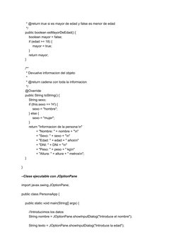 Ejercicios Resueltos de POO en Java | PDF | Constructor (Programación ...