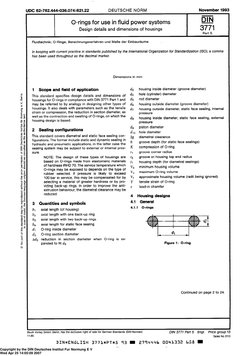DIN 3771-1 (O'ring) | PDF