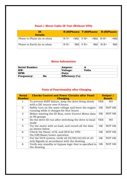 Engine Panel Commissioning Report.pdf VFD Panel Commissioning Checklist | PDF | Direct Current | Computer ...