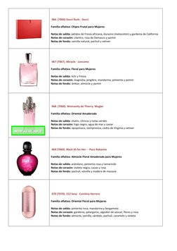 066. (7066) Gucci Rush - Gucci  
 
Familia olfativa: Chipre Frutal para Mujeres 
 
Notas de salida: pétalos de Fresia af