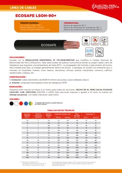 Máxima de operación 90
O C
Máxima de sobrecarga de emergencia 130
O C 
Máxima del conductor en corto-circuito 250
O C
TEMPERA