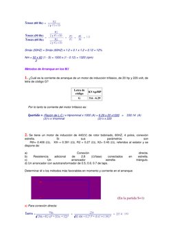 Smáx (50HZ) = Smáx (60HZ) x 1.2 = 0.1 x 1.2 = 0.12 = 12% 
Nm = 50 x 60 (1 - S) = 1500 x (1 - 0.12) = 1320 (rpm)