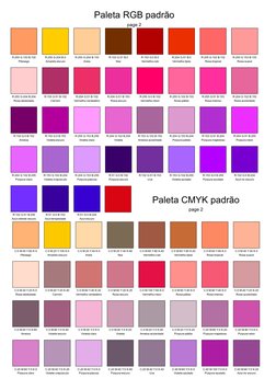 Códigos de Color en Corel Draw | PDF | Azul | Procesamiento de imágenes