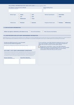 BDO Loan Application Form Details | PDF | Loans | Banks