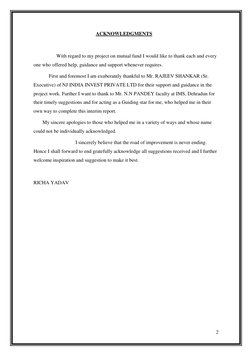 2 
 
                                                 ACKNOWLEDGMENTS  
 
                  With regard to my project on mutu