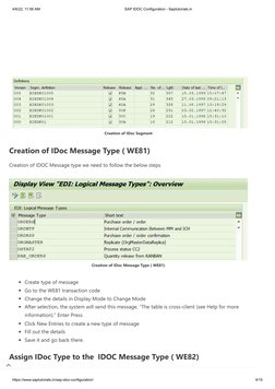 Step-by-Step SAP IDOC Configuration Guide | PDF | Electronic Data ...