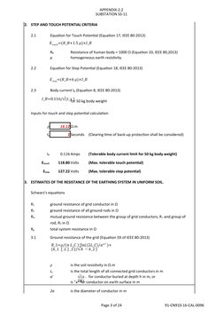 IEEE 80 Earthing Calculation Guide | PDF | Electrical Resistivity And ...